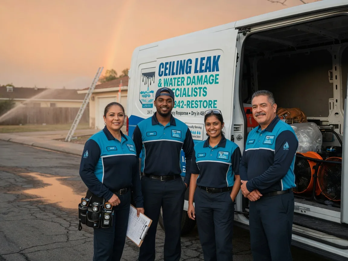 Ceiling Leak Cleanup company in Julian, WV